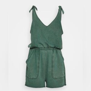Green Aerie Romper